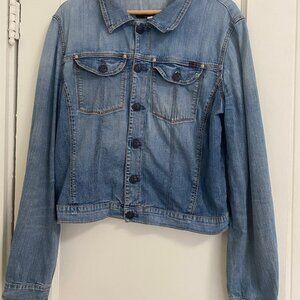 AG Adriano Goldschmied Denim Jacket – Blue Wash – Women's Size L